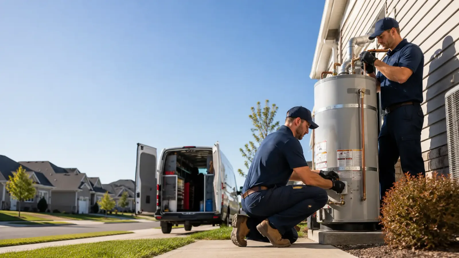 Water Heater Installation in Wilson, OK